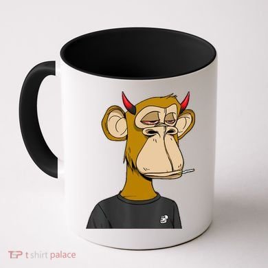 Bitcoin Ape Stoned Coffee Mug