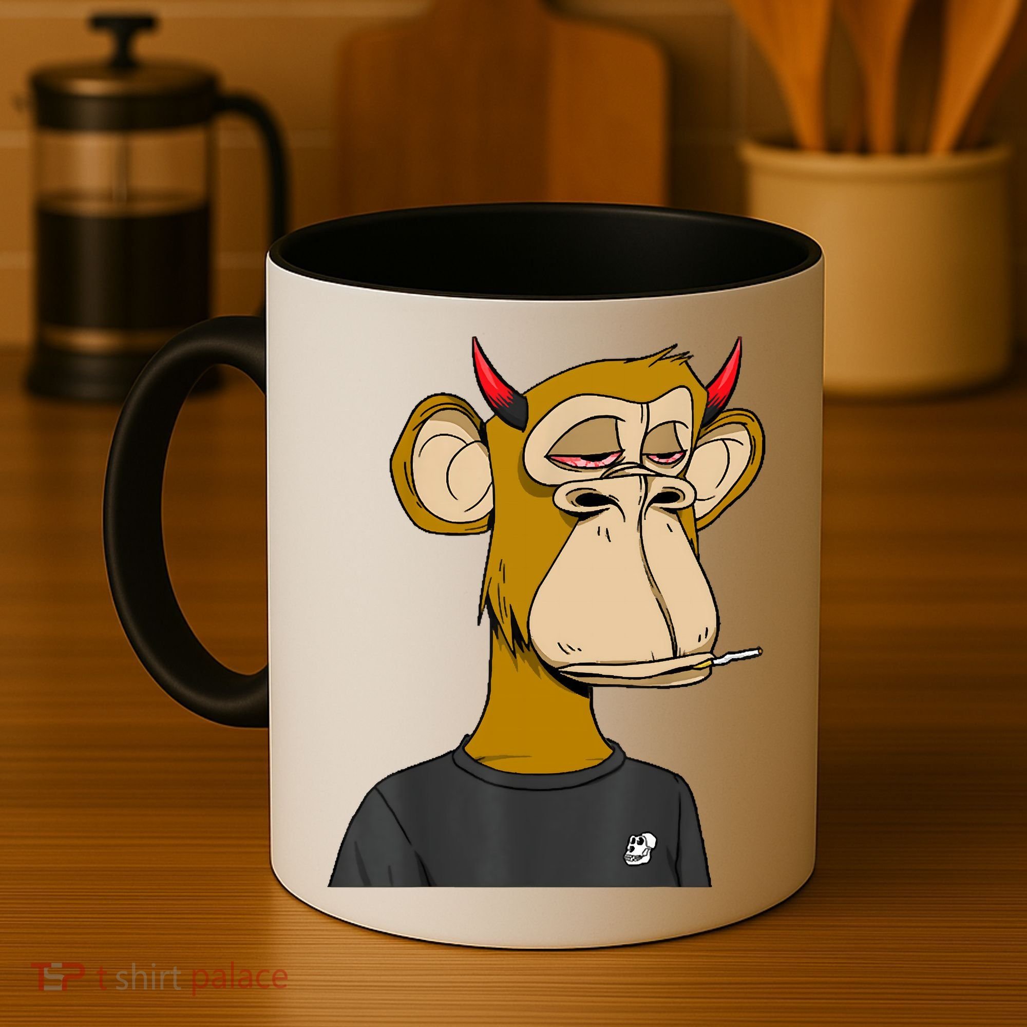 Bitcoin Ape Stoned Coffee Mug