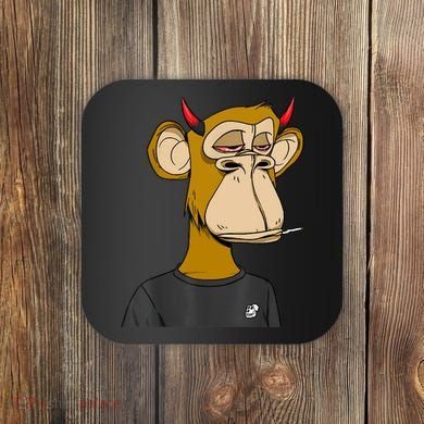 Bitcoin Ape Stoned Coaster