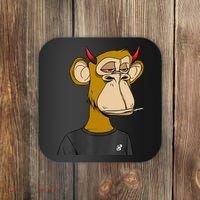 Bitcoin Ape Stoned Coaster thumb 0