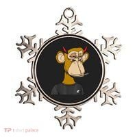 Bitcoin Ape Stoned Ornament thumb 0