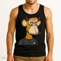 Bitcoin Ape Stoned Tank Top thumb 3