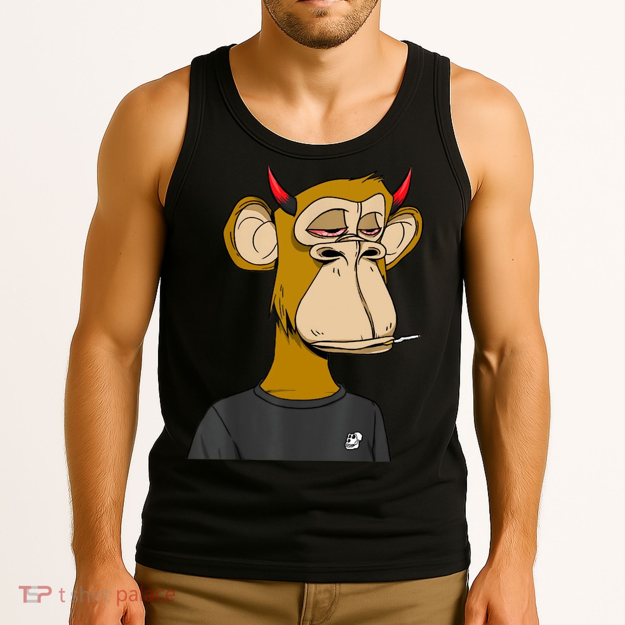 Bitcoin Ape Stoned Tank Top