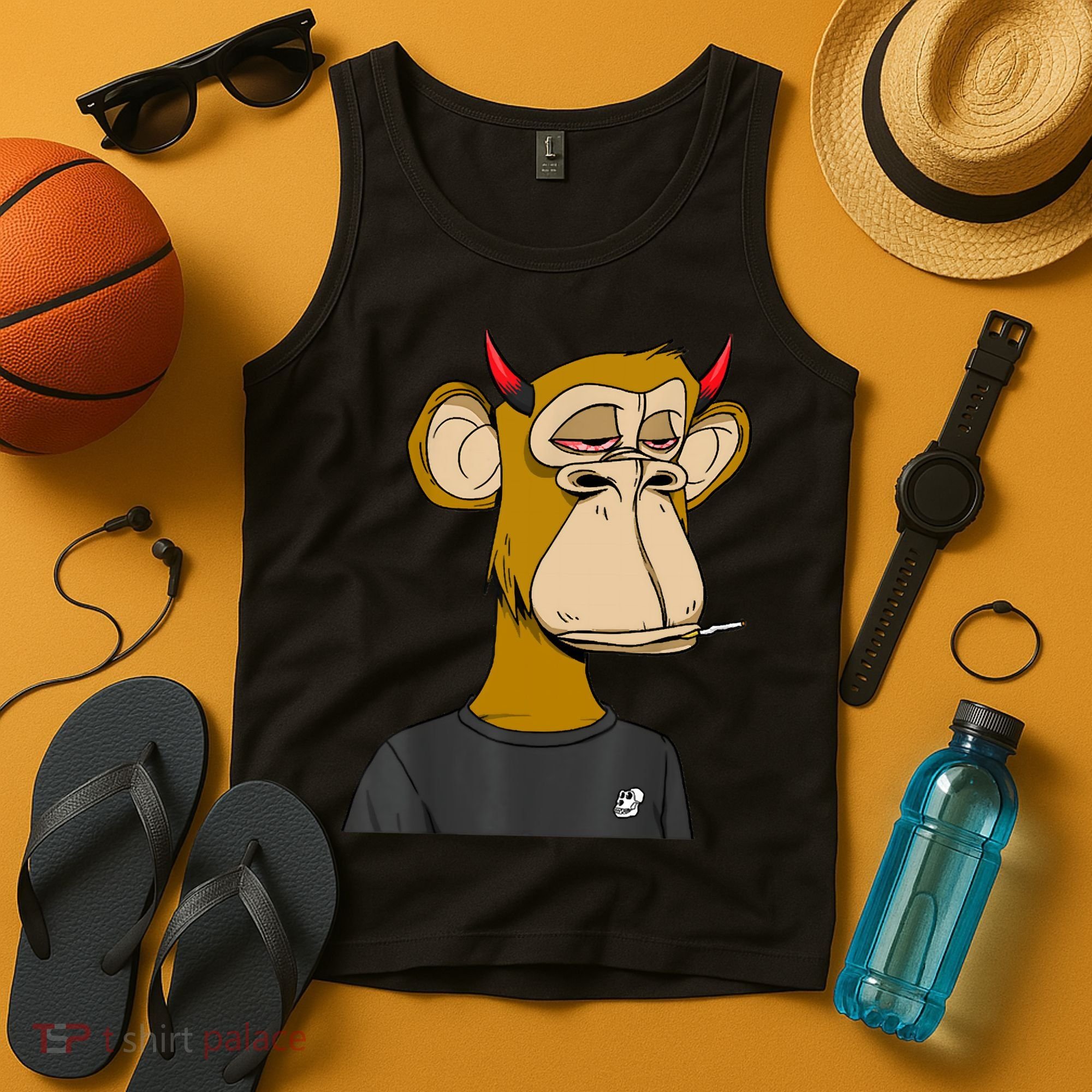 Bitcoin Ape Stoned Tank Top