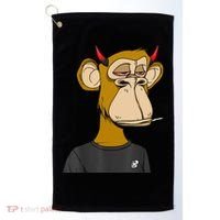 Bitcoin Ape Stoned Golf Towel thumb 0