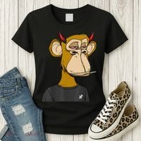 Bitcoin Ape Stoned Women's T-Shirt thumb 3