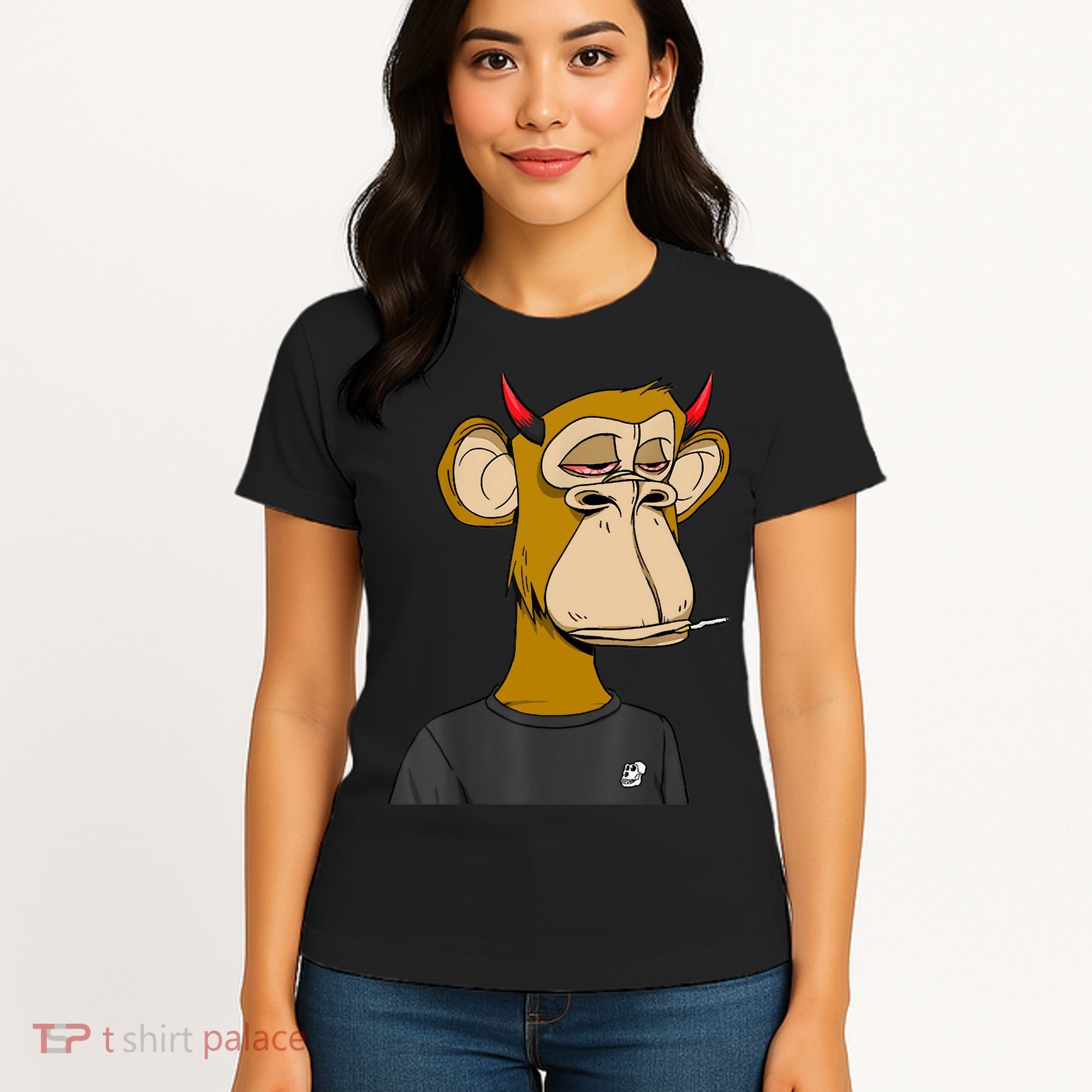 Bitcoin Ape Stoned Women's T-Shirt