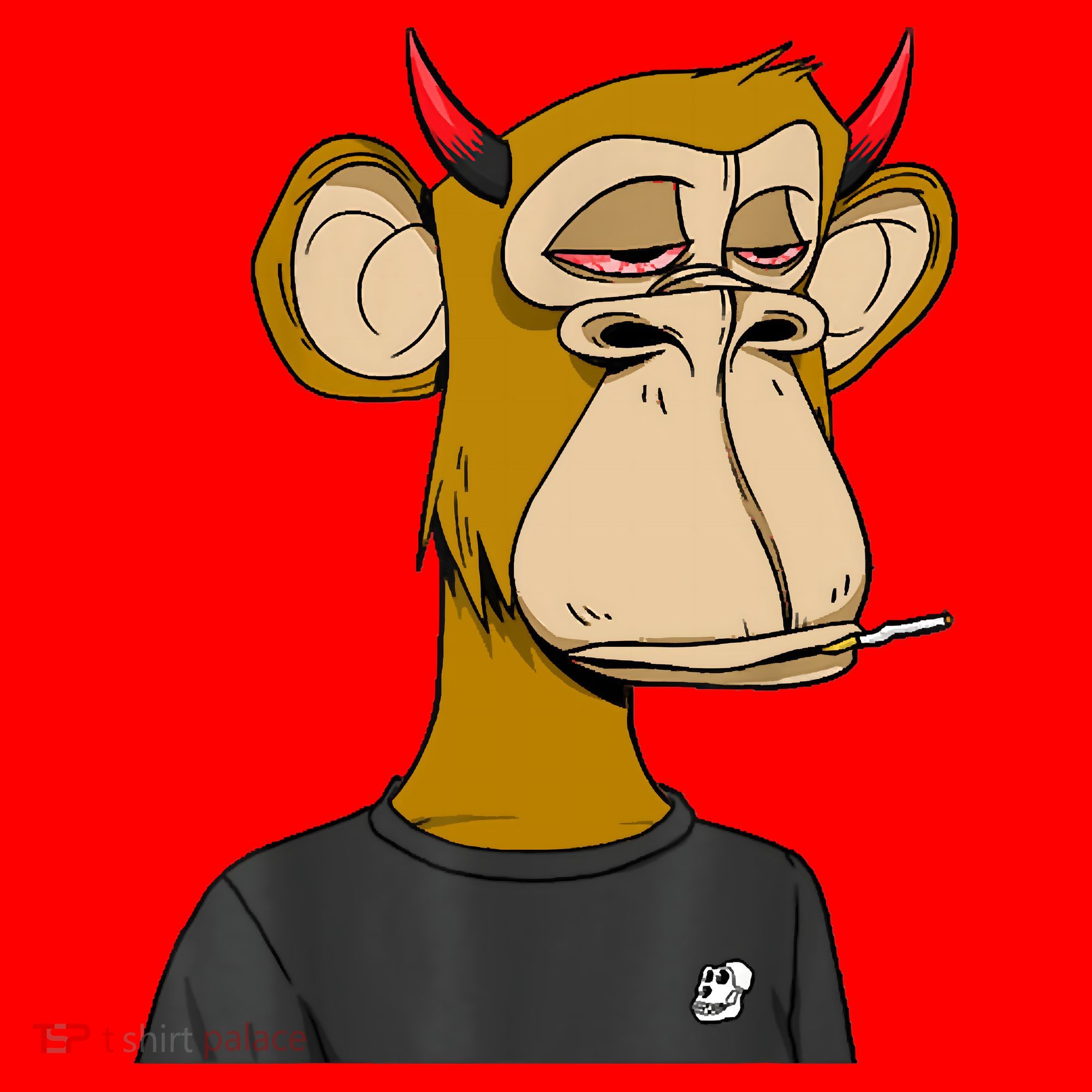 Bitcoin Ape Stoned Santa Hat