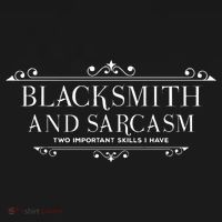 Blacksmith And Sarcasm Blacksmith Craftsman Metal Hoof Blacksmith Apron thumb 3