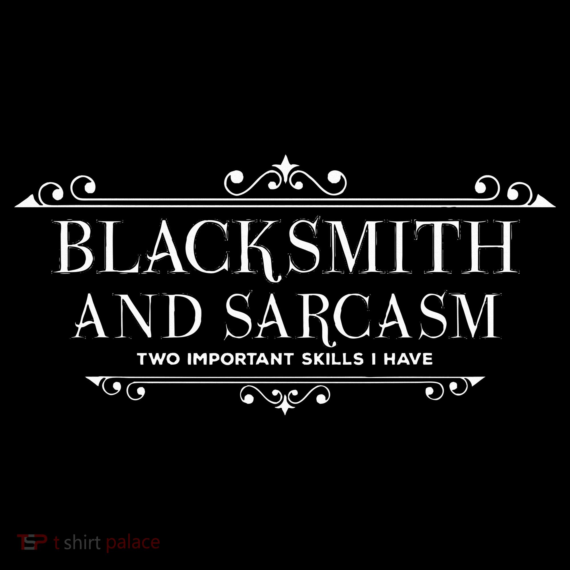 Blacksmith And Sarcasm Blacksmith Craftsman Metal Hoof Blacksmith Polo