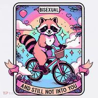 Bisexual And Still Not Into You Bi Pride Subtle Ornament thumb 1
