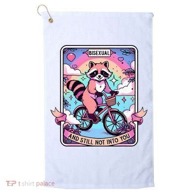 Bisexual And Still Not Into You Bi Pride Subtle Golf Towel