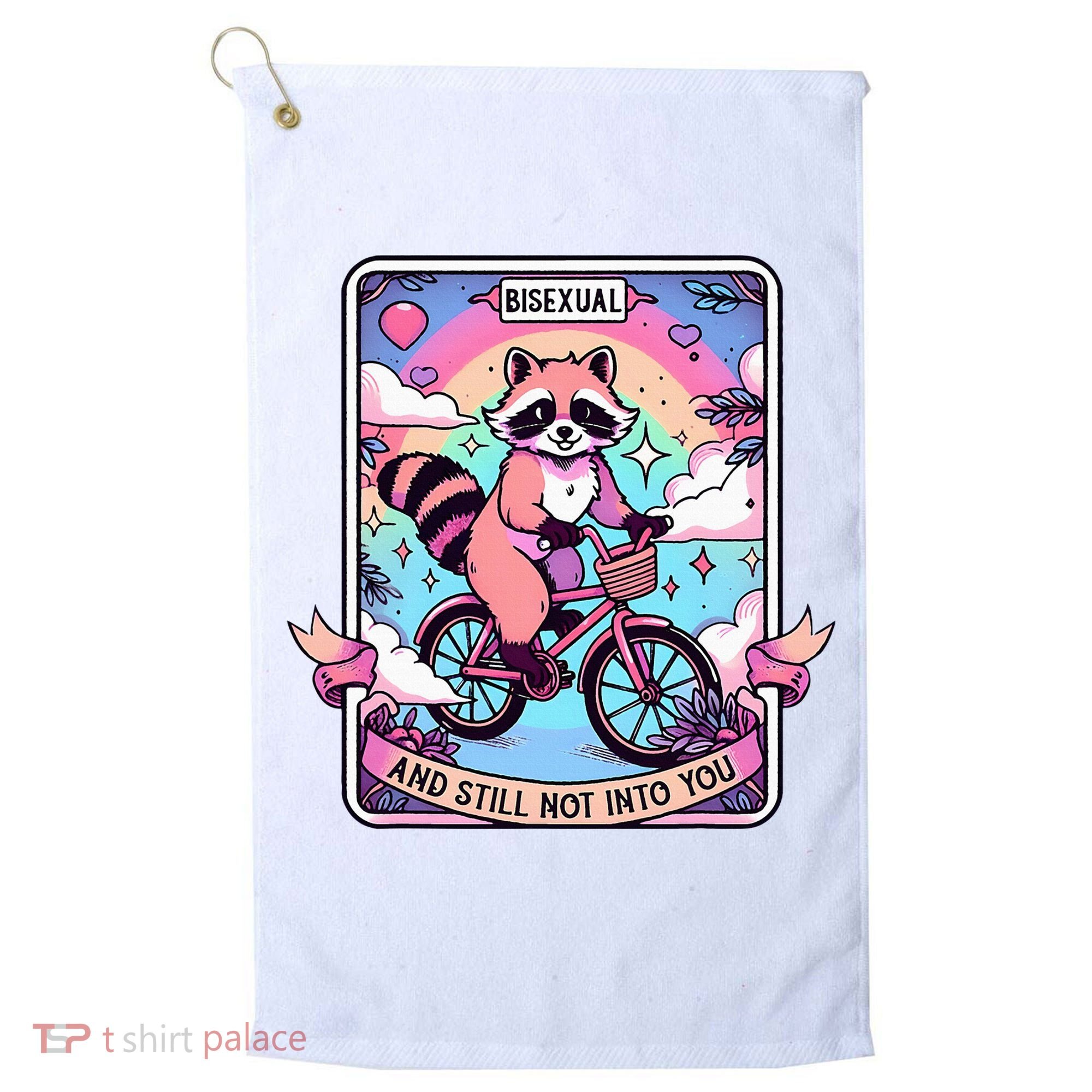 Bisexual And Still Not Into You Bi Pride Subtle Golf Towel