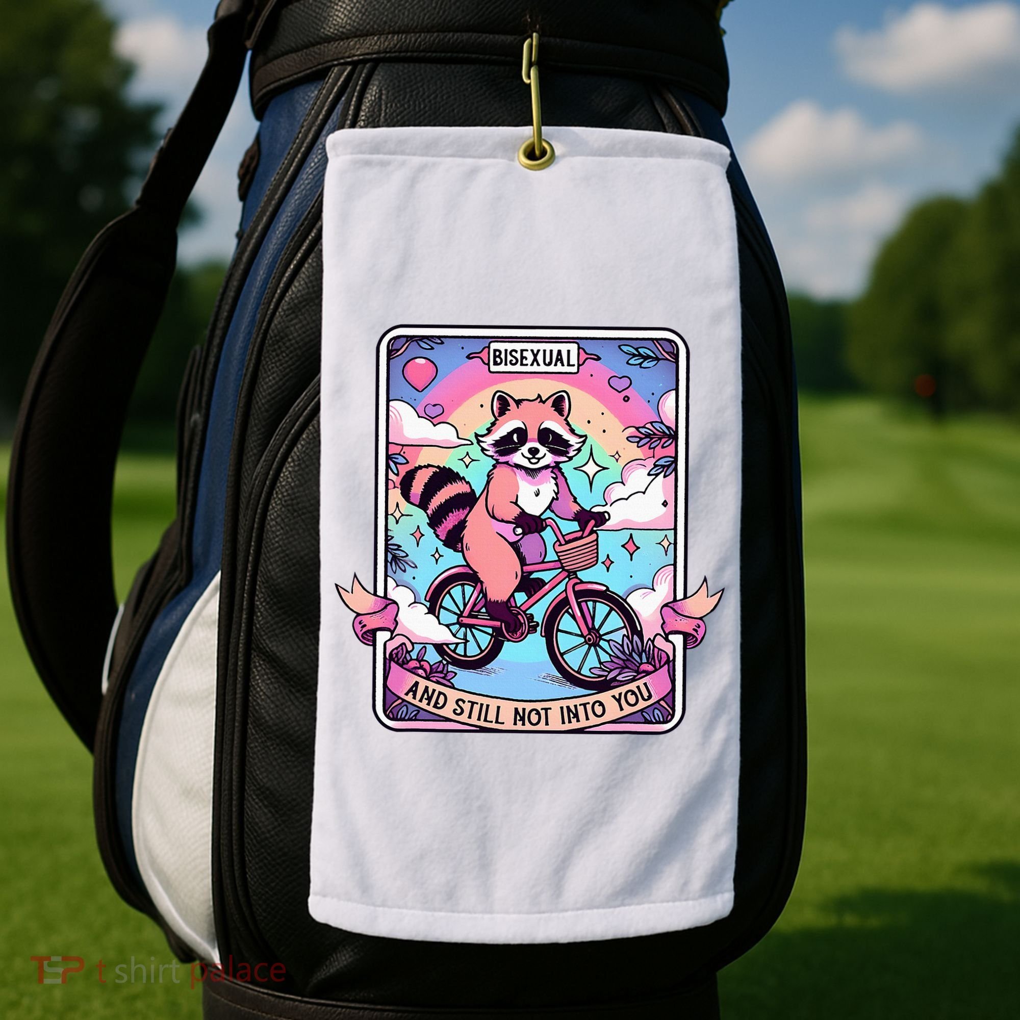 Bisexual And Still Not Into You Bi Pride Subtle Golf Towel
