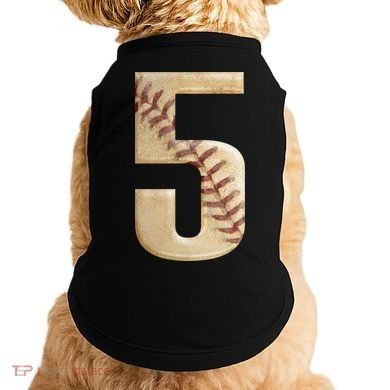Baseball 5th Birthday  Doggie Tank