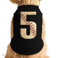 Baseball 5th Birthday  Doggie Tank thumb 0