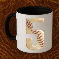 Baseball 5th Birthday  Coffee Mug thumb 2