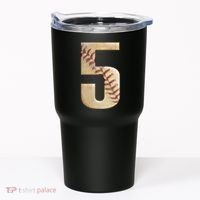Baseball 5th Birthday  Tumbler thumb 0