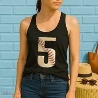 Baseball 5th Birthday  Women's Tank Top thumb 2