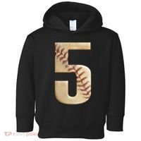Baseball 5th Birthday  Toddler Hoodie thumb 0
