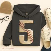 Baseball 5th Birthday  Hoodie thumb 4