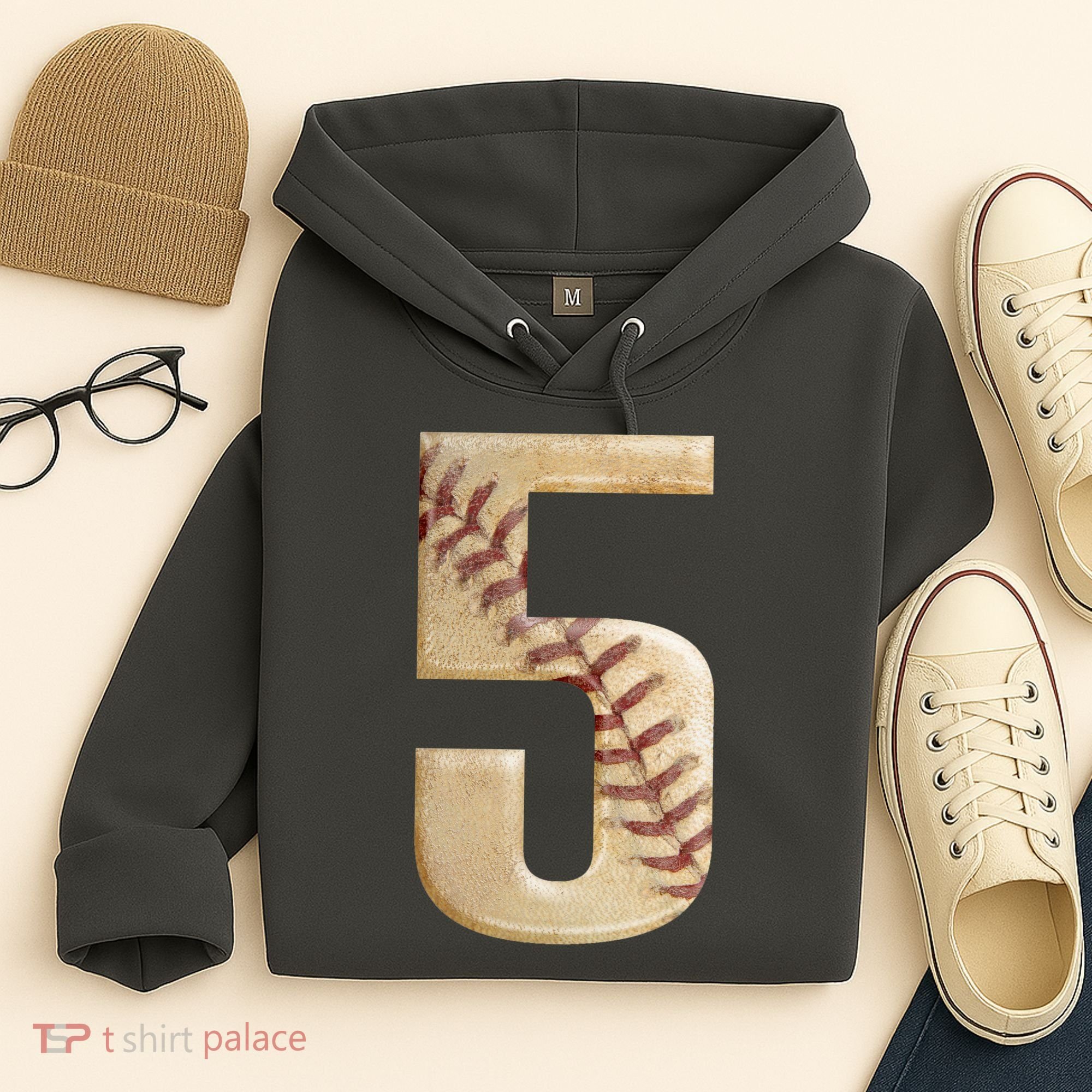 Baseball 5th Birthday  Hoodie