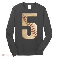 Baseball 5th Birthday  Long Sleeve Shirt thumb 0