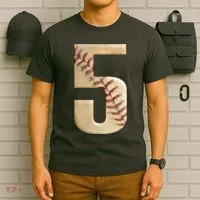 Baseball 5th Birthday  T-Shirt thumb 6