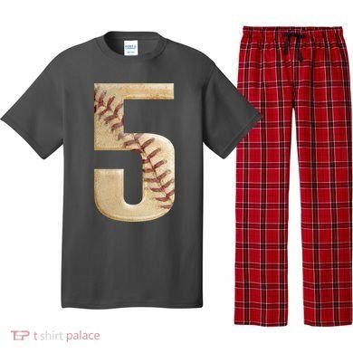 Baseball 5th Birthday  Pajama Set