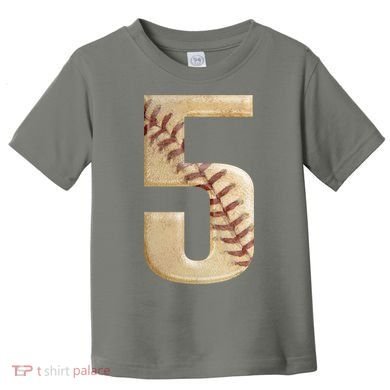 Baseball 5th Birthday  Toddler T-Shirt