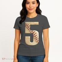 Baseball 5th Birthday  Women's T-Shirt thumb 4