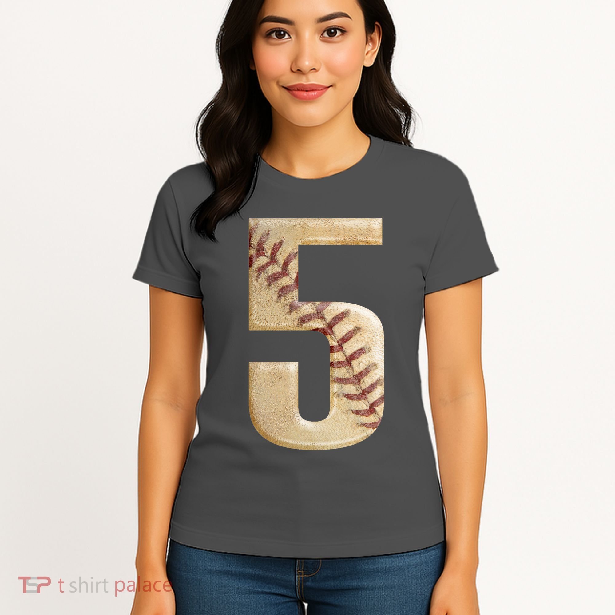 Baseball 5th Birthday  Women's T-Shirt