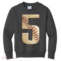 Baseball 5th Birthday  Kids Sweatshirt thumb 0