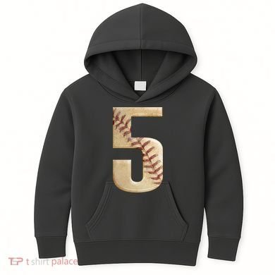 Baseball 5th Birthday  Kids Hoodie