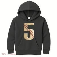 Baseball 5th Birthday  Kids Hoodie thumb 0