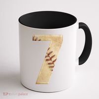 Baseball 7th Birthday Coffee Mug thumb 1