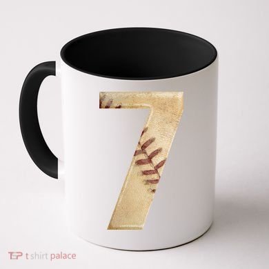 Baseball 7th Birthday Coffee Mug