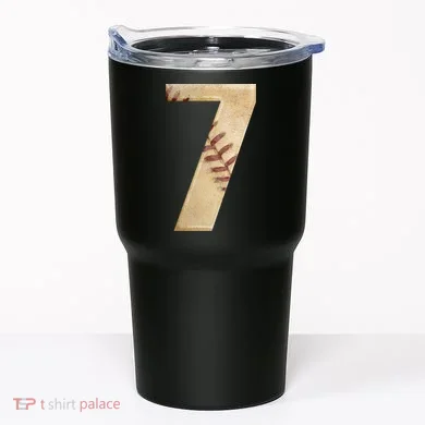 Baseball 7th Birthday Tumbler