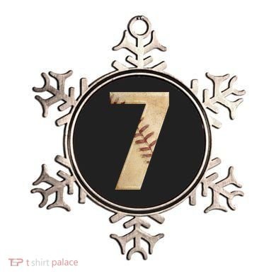 Baseball 7th Birthday Ornament