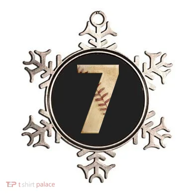 Baseball 7th Birthday Ornament