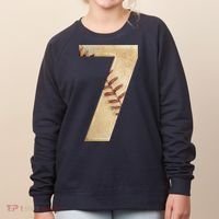 Baseball 7th Birthday Women's Sweatshirt thumb 0