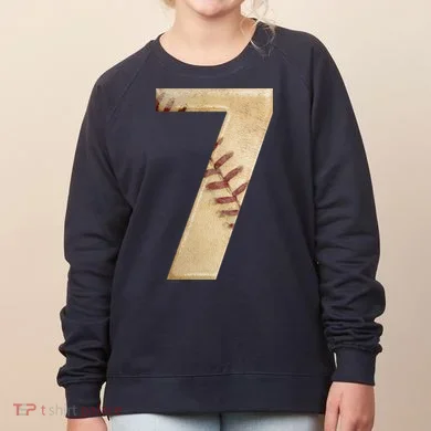Baseball 7th Birthday Women's Sweatshirt