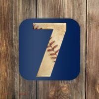 Baseball 7th Birthday Coaster thumb 0