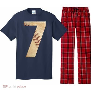 Baseball 7th Birthday Pajama Set