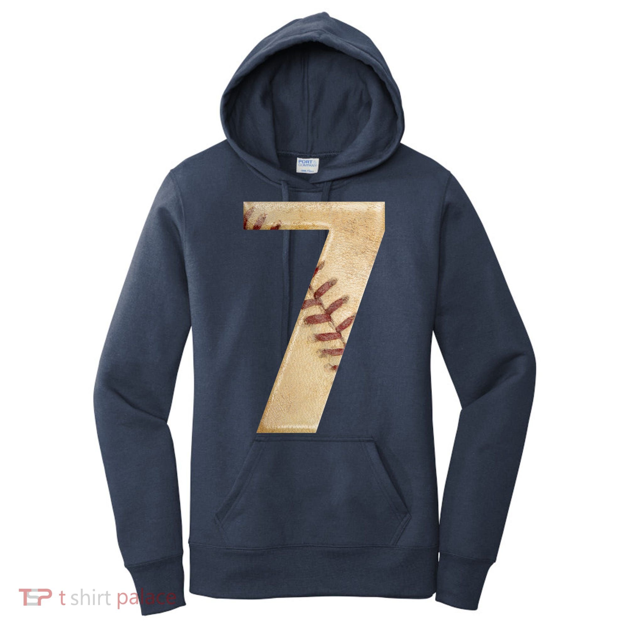 Baseball 7th Birthday Women's Hoodie