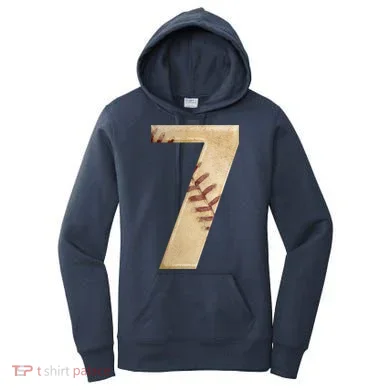 Baseball 7th Birthday Women's Hoodie