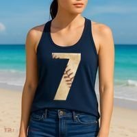 Baseball 7th Birthday Women's Tank Top thumb 2