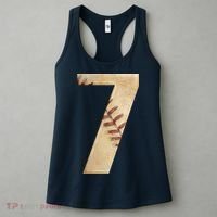 Baseball 7th Birthday Women's Tank Top thumb 3