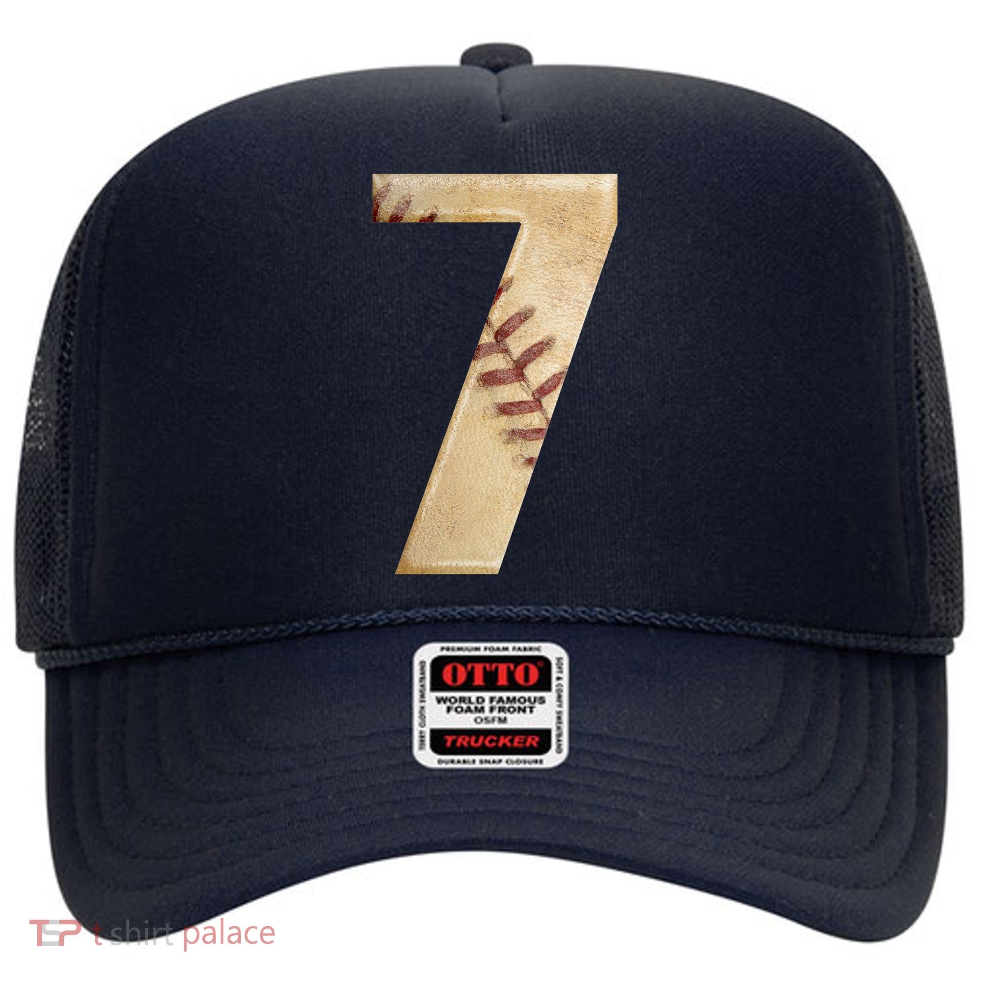 Baseball 7th Birthday Hat