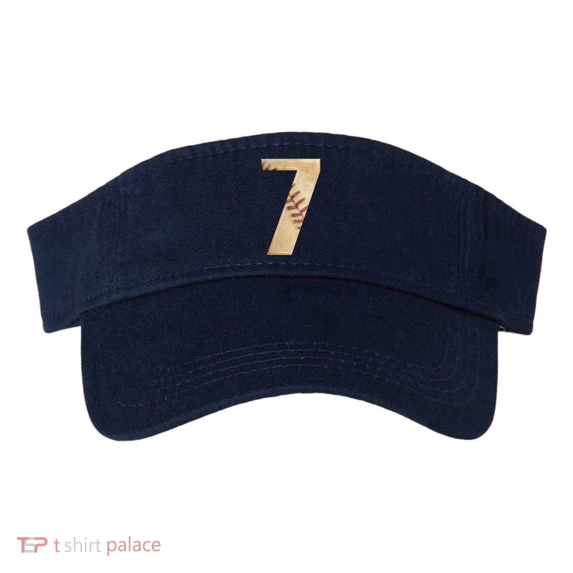 Baseball 7th Birthday Visor